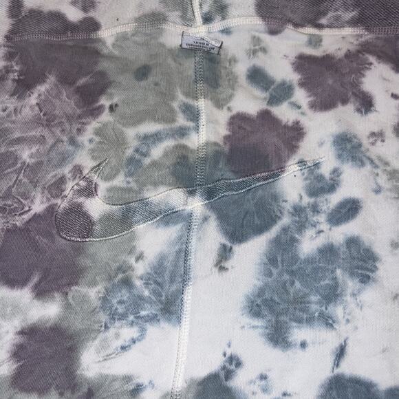 Nike NSW Tie Dye Acid Wash Pullover Hoodie Sweatshirt Women's Size Large - Picture 10 of 11